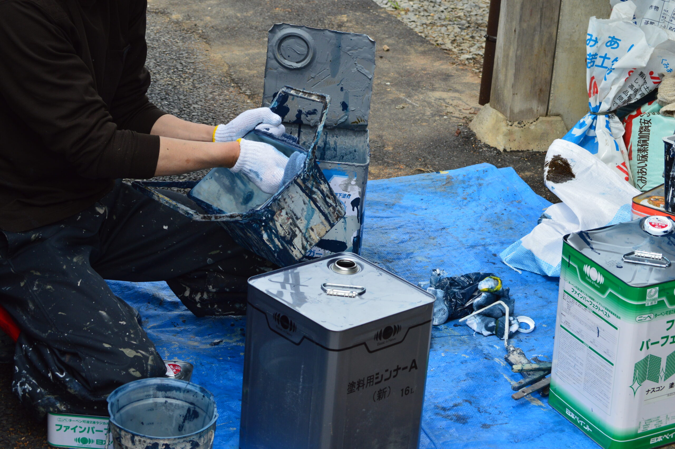 なごみペイント 現場