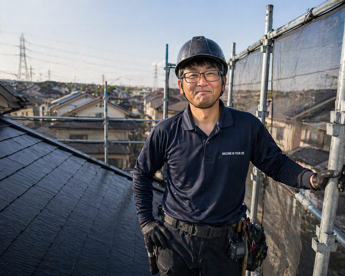 現場で稼働中の自社職人