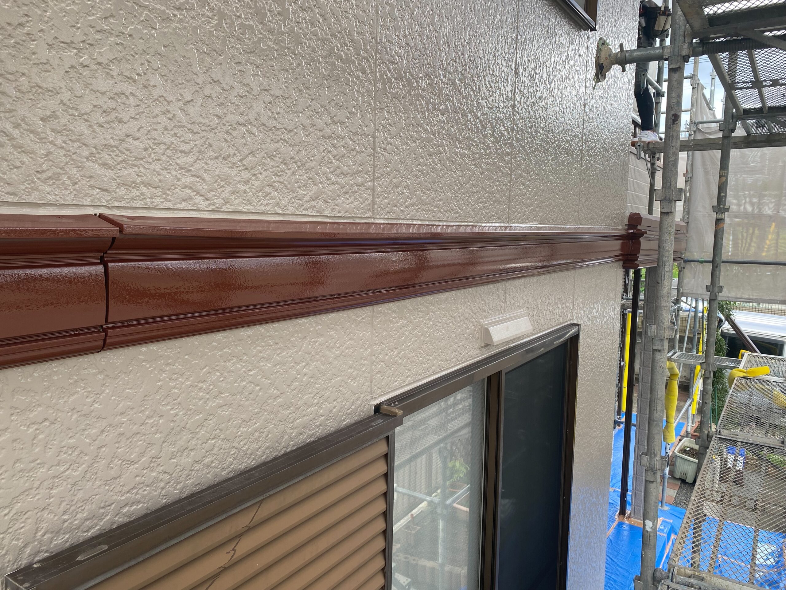 外壁塗装 ブラウン仕上げ