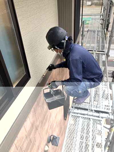 なごみペイント 現場調査